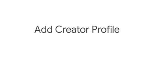 creator owner profile